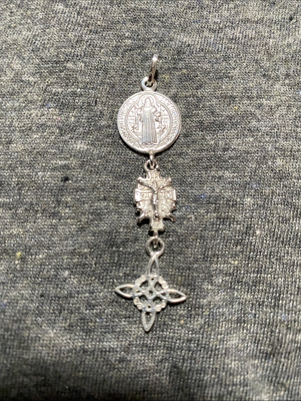 925 Sterling Silver Protection Pendant